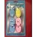 4 cell phone erasers with breakable parts