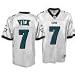 Michael Vick Jersey: Reebok White Replica #7 Philadelphia Eagles Jersey - X-Large