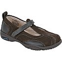Girls' Stride Rite TT Alexi T-Strap - Brown Nubuck/Leather