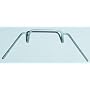 100 x Greenhouse W Galvanised Glazing Clip