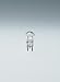 1.25 watt .5 AMP 2.5 volt G3.5 Miniature Bi-Pin G4 Base #10 Miniature Eiko Light Bulb
