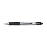 Pilot(R) G-2(TM) Retractable Gel Ink Rollerball Pens, Fine Point, 0.7 mm, Black, Pack of 12