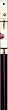 Aluminum 14" Double Point Crochet Hook: Size G