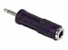 Olympus PA 1 - Audio adapter - sub-mini phone mono 2.5 mm (M) - mini-phone mono 3.5 mm (F) - black