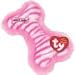 Ty Bow Wow Pink Stripe Bone Dog Toy Small