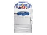 Xerox Phaser 6360DT - Printer - color - duplex - laser - Legal, A4 - 2400 dpi x 600 dpi - up to 40 ppm (mono) / up to 40 ppm (color) - capacity: 1250 sheets - USB, 10/100Base-TX