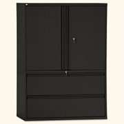Alera LA564219BL - Two-Drawer 65-1/4h Black-ALELA564219BL
