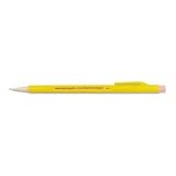 Mechanical Pencil, Twist Action Tip, 0.7mm #2 Lead, Nonrefillable, Yellow, 12/BX PAP30301