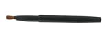 Brush Black Retractable Lip (Synthetic Taklon)