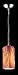 544-1ML - Molten Collection Molten Lava Glass Mini Pendant