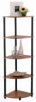 Momentum Furnishings Corner Shelf , 5 Tier, Cherry by Momentum Furnishings