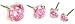 Picture of Blomdahl:Blomdahl Silver Titanium Tiffany Rose - 4 prong