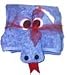 Hooded Towel Animal Plush Wrap - Magical Blue Dragon - Toddler to Adult Cotton Hooded Bath, Pool, or Beach Hooded Towel