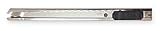 Westward 1YJE7 Snap-Off Utility Knife, 9mm, 5 In, Gray
