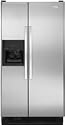Whirlpool : ED5FVGXWS 36in 25.3 cu. ft. Side by Side Refrigerator - Stainless Steel
