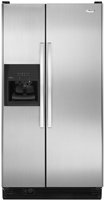 Whirlpool : ED5FVGXWS 36 25.3 cu. ft. Side by Side Refrigerator - Stainless Steel