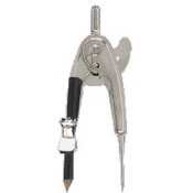Ball Bearing Compass, Pencil Lock, 12