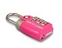 Lewis N. Clark Travel Sentry Large 3Dial Combo Lock, Pink, One Size
