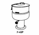 "Market Forge F60P - Kettle, Direct Steam, 60-gal Capacity, Pedestal Base" "Market Forge F60P - Kettle, Direct Steam, 60-gal Capacity, Pedestal Base"