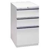 20000 Series Mobile Pedestal File, 3 Drawer: 2 Box/1 File, 22 7/8d, Charcoal (HON23723S)