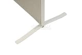 T-Base Leg Gray Finish