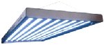 8 Tube T5 Fluorescent Lighting Fixture