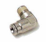 PSI Macroline 1/8" NPT Fitting - 90 Degree Elbow Fixed