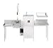 Dishtable Package, SS Top, L to R, 4 Ft Soiled, 4 Ft Clean