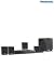 Panasonic SC-XH50EB-K DVD 5.1ch 330W Home Cinema Kit