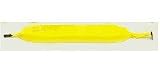 Super Soft Promo Vinyl Coated Ski Belt (838) Color - Yellow
