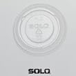 Solo Clear Plastic Souffle Lid for 2 oz. Souffles, Sleeve of 100