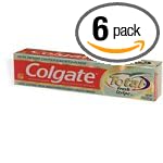 Colgate Total 12-Hour Multi-Protection Toothpaste, Mint Stripe, 7.8-Ounce Tubes (Pack of 6)