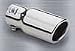 Automotive : Superior 28-6201 2 1/2" x 6" Stainless Steel, Slant Bolt-On Exhaust Tip
