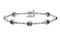 Mens 14K Gold Figaro Bracelet