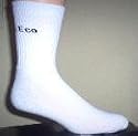 Ao2 Eco Socks - CREW Style - Made with Ecospun - Earth Friendly, Ankle Syle for MEN - Three (3) Pairs.
