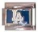 Clearly Charming LA Dodgers Major League Baseball MLB Italian Charm Fully Licensed by ProCharms