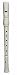 Musical Instruments : Yamaha 20-Series 2-Piece F-Sopranino Recorder (Ivory)