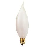 14 Pack Flame Tip Frost Bulb 10 Watts