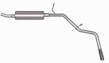 Gibson Performance 12205 Swept Side Single Exhaust