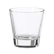 Luigi Bormioli Gallerie Conical Double Old Fashioned Glass, Set of 4