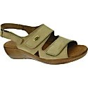 Women's Fly Flot Darling Sandal - Beige Nubuck