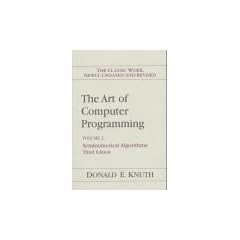 The Art of Computer Programming 2. Seminumerical Algorithms