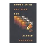 house with the blue bed