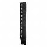 Lathem Time 25-7EX Expandable Time Card Rack, 25-Pocket, Holds 7 High Cards, Black Plastic
