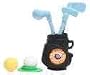 Iwako Japanese Erasers Black Golf Club Set