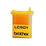 Brother - LC50 LC-50 ink inkjet print cartridge - 1 x yellow - LC 50