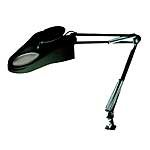 Furniture At Work Optec Magnifier Task Lamp, Black