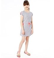 Limited Pure Cotton Striped Dress