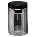 Brabantia Vorratsdose 1,4l chrom mit Sichtfenster