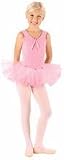 Youth Tank Dress with Three Layer Tulle Skirt